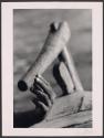 [Detail of Hand with Wooden Tool]