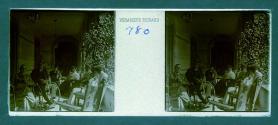 [Unid. group seated on porch]