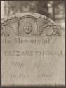 Gravestone, Cape Cod (“In Memory of Elizabeth Hall…”)
