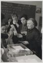 [Women handing in ballots, June 15, 1977, Madrid, Spain]