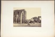 Osiride Pillars and Great Fallen Colossus, The Memnonium Thebes