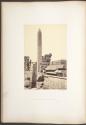 Obelisk and Granite Lotus Column, Karnac