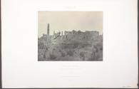 Thèbes, Palais de Karnak, Vue générale des ruines, prise au nord