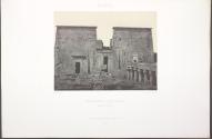 Nubie, Grand Temple d'Isis à Philae, Dromos et pylones
