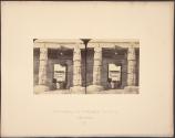 The Temple of Errebek, Thebes, The Portico