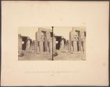 Osiride Columns of the Memnonium, Thebes