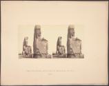 Two Colossal Statues of Memnon, Thebes