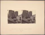 The Temple of Medinet Habou, Thebes, Near View