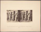 Osiride Columns of the Temple of Medinet Habou, Thebes
