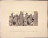 Columns and Part of the Obelisk of Thothmosis II, Karnac, Thebes