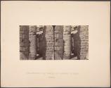 Columns of the Temple of Karnac, Thebes