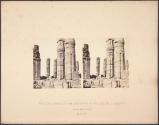 The Columns of Amunothph III at Soleb, Ethiopia, From the East