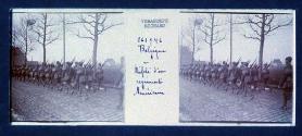 Belgique Defile J'un Regiment Americain
