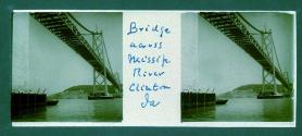 Bridge across Missip River Clinton Ia.