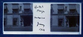 Hotel Plaza Mexico Jany 1933