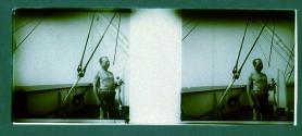 [Man on ships deck]