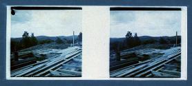 [Planks at constructuion site]