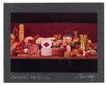 [Food and paper plates (Diamond Paper Company)]