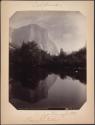 El Capitan, 3,300 feet, reflected (looking up the Valley)
