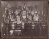 Chinatown, San Francisco, California, the Five Idols in the Holy of Holies in the Temple of Lung Gong