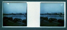 [Barges on river]