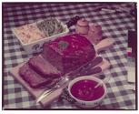 [Meatloaf with sauce]