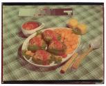 [Stuffed peppers with sauce]