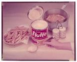 [Can of Fluffo and french fries (Fluffo)]