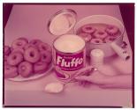 [Can of Fluffo and french fries (Fluffo)]