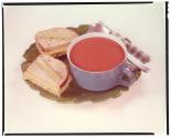 [Tomato soup and sandwich]
