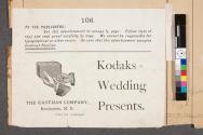 Advertisement for Kodak cameras