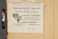 Advertisement for Kodak cameras and transparent films