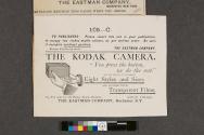 Advertisement for the Kodak camera