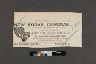 Advertisement for Kodak cameras