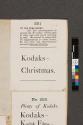 Advertisement for Kodak cameras