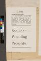 Advertisement for Kodak cameras