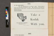 Advertisement for the Kodak camera