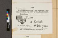 Advertisement for the Kodak camera
