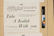 Advertisement for the Kodak camera