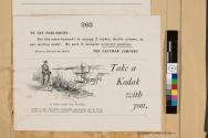 Advertisement for the Kodak camera