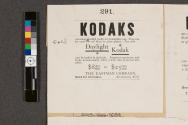 Advertisement for the Daylight Kodak camera