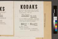 Advertisement for the Daylight Kodak camera