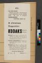Advertisement for Kodak & Kodet Cameras