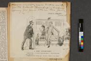Puck's Library cartoon entitled "A Rare Opportunity" regarding Kodak fiends & photography