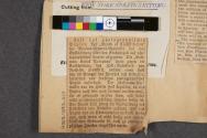 Newspaper article regarding roll film and photographic paper