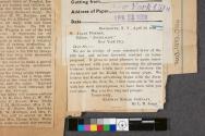 Newspaper clipping regarding Lewis B. Jones and Kodak advertising