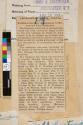 Newspaper article regarding the Eastman Photographic Exhibit