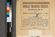 Newspaper clipping promoting the Kodak camera and amateur photography