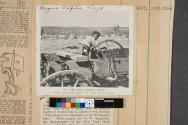 Reproduced Kodak snapshot in magazine of Indian boy