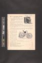 Advertisement for the No. 5 Cartridge Kodak, No. 2 Bullet Special Kodak, Eastman's Feather Tripod & Cartridge Roll Holder